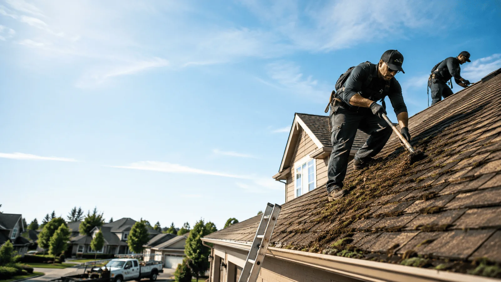 Roof Moss Removal in Tulsa, OK near me